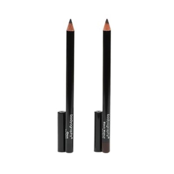 Bodyography New Eye Pencil Duo Colors Onyx and Black Walnut Brown MSRP $16 - Picture 1 of 3
